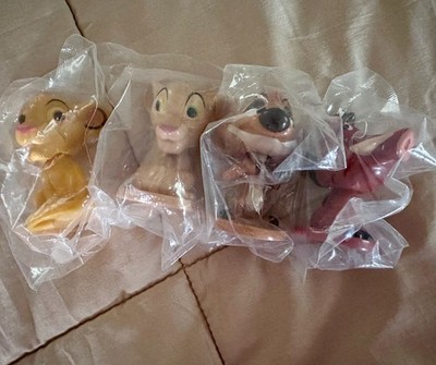 Kellogg s Disney Lion King Bobbleheads -  Simba, Timon, Pumbaa, Nala - 2003