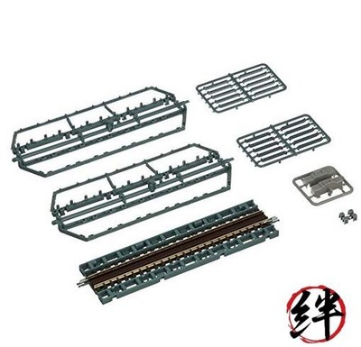 TOMIX N Gauge Pony Truss Bridge F Blue 3249 Model Train Supplies