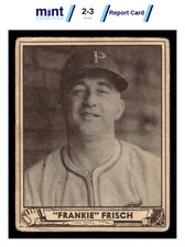 Top 10 Frankie Frisch Baseball Cards 24