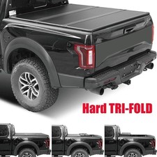 5ft Hard Tonneau Cover Pickup Truck Bed For 2005-2015 Toyota Tacoma Tri-fold