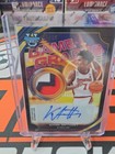 KIYAN ANTHONY 2025 Bowman’s Best U Red GAMEWORN 3-Clr Patch Auto /10 Carmelo Son