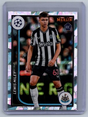 2023-24 Merlin UEFA Club Competitions #67 Lewis Miley Atomic Refractor #/250