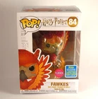Funko Pop Harry Potter Fawkes FLOCKED limited edition Summer Con 2019 Exclusive
