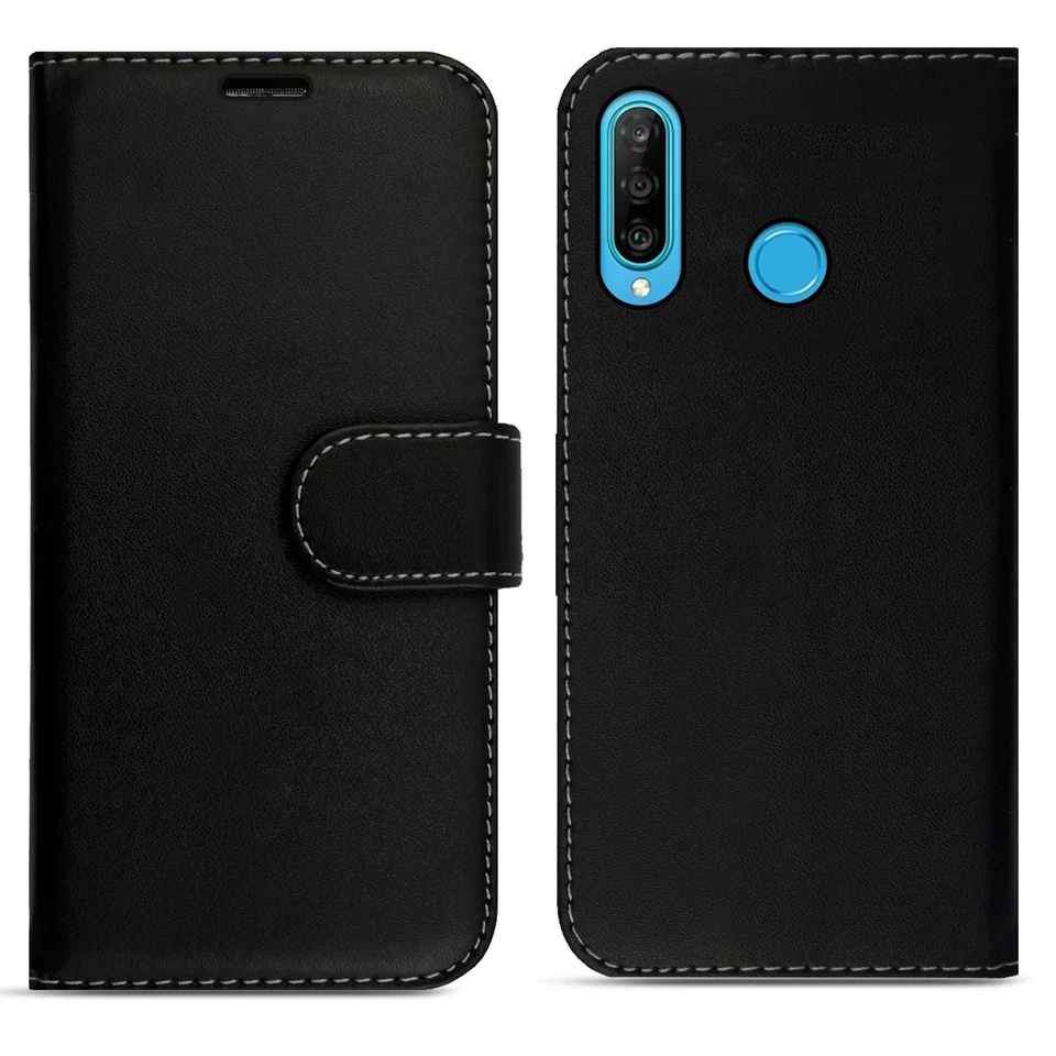 Case for Huawei P20 P30 P40 Pro Lite P9 Leather Magnetic Flip Wallet Stand Cover - Image 2 of 4