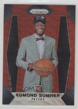 2017-18 Panini Prizm Ruby Wave Prizm Edmond Sumner #227 4l3