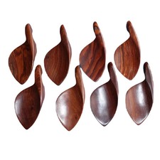 Beautiful 10pcs Natural rosewood violin chinrest 4/4,violin parts