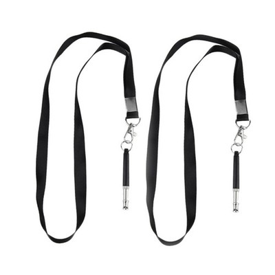 2pcs Hund Whistle Sound Training Tool Dog Bark Control (schwarz) Haustierpfeife