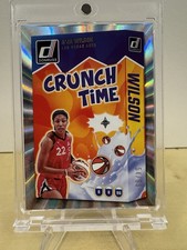 2025 Donruss WNBA A’Ja Wilson Crunch Time Holo Laser /99
