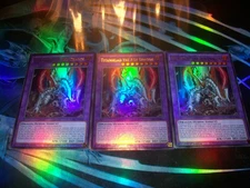 3x Titaniklad the Ash Dragon 1st Edition Ultra Rare CH01-EN046 Yu-Gi-Oh!