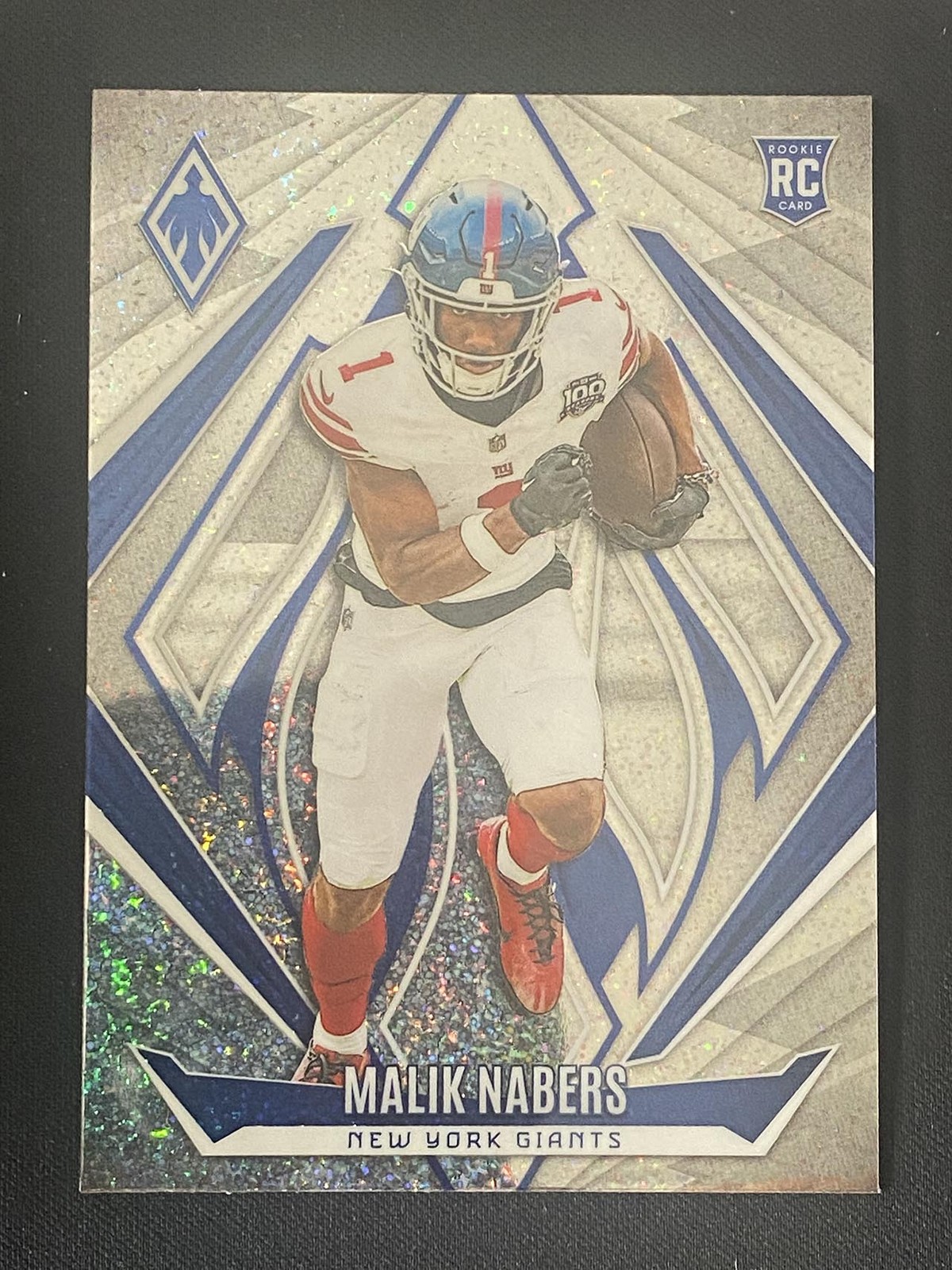 Malik Nabers 2024 Panini Phoenix Football International Sparkle RC #221