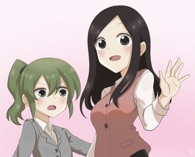 My Senpai Is Annoying Futaba Igarashi Touko Anime Playmat Desk Mat 24x14in