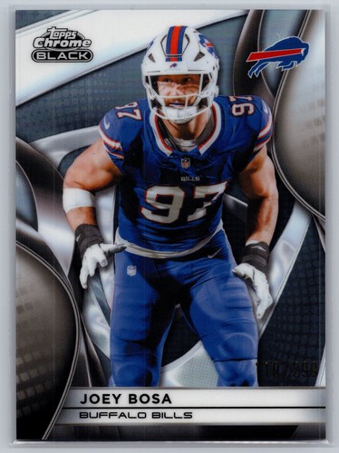 2025 Topps Chrome Black #15 Joey Bosa Refractor /299