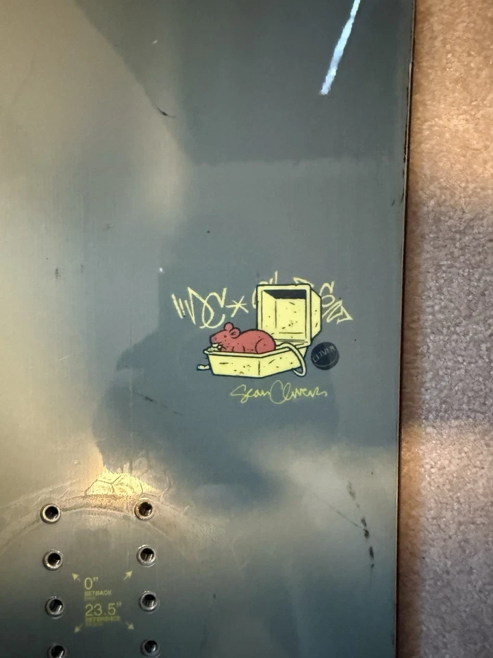 Snowboard Sean Cliver x DC 2015 RARO Foto 2 de 4