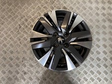 13-19 PEUGEOT 2008 16" INCH 4 STUD 6 SPOKE ALLOY WHEEL 6.5JX16 (SCRATCHED)