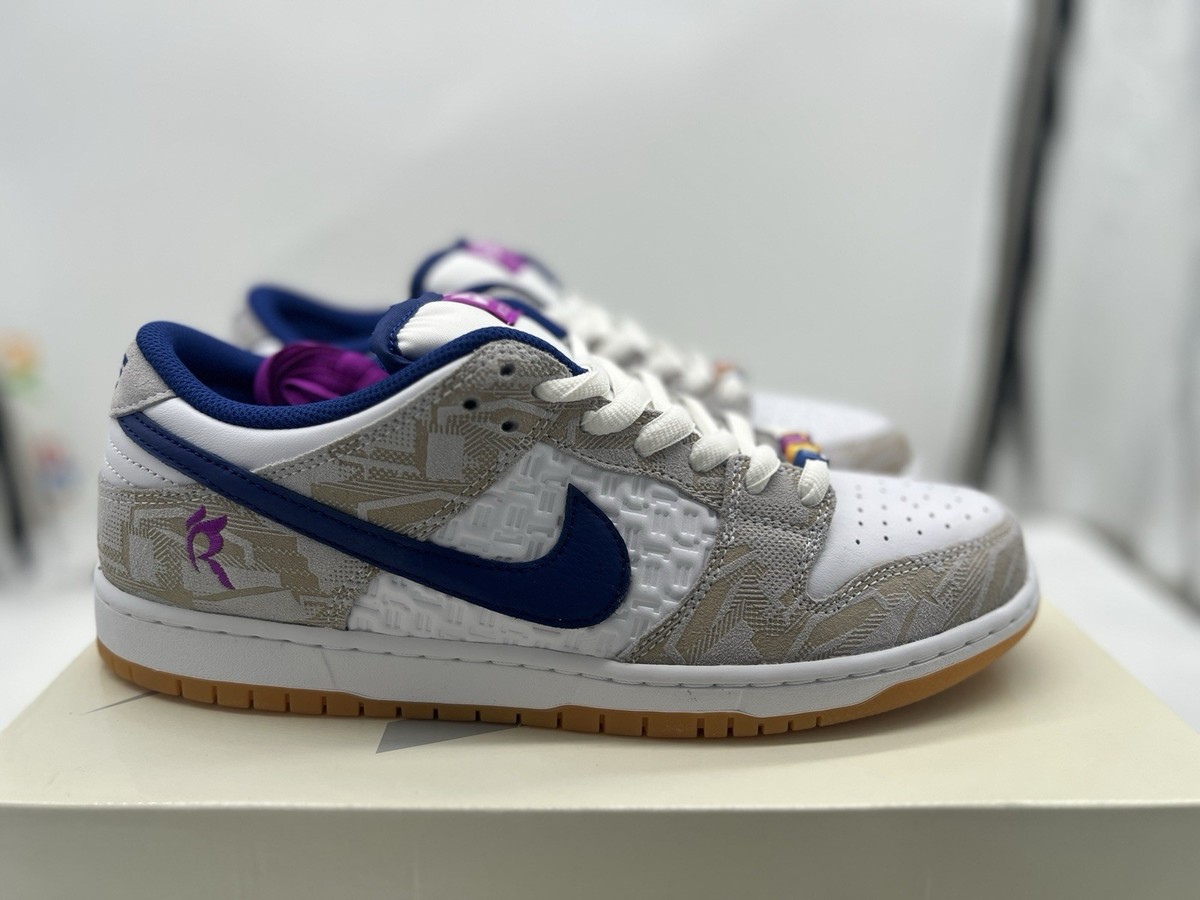 Size 11 - Nike SB Dunk Low Pro Rayssa Leal NEW White Gum Grey Sail 