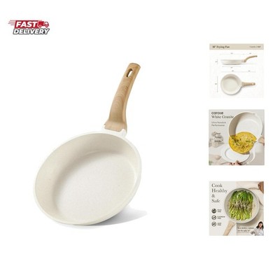 Non Stick Frying Pan Skillet, Omelet Pan, Healthy Non Toxic Granite Chef Pan,...