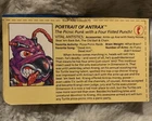 Antrax Vintage 1992 Playmates TMNT Teenage Mutant Ninja Turtles File Card VTG