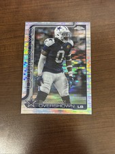 2025 Topps Chrome Football DeMarvion Overshown Pulsar Refractor #78 - Cowboys