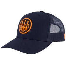 BERETTA Men's Straightpull Mesh Back One Size Trucker Hat, Navy BC020T16520505 