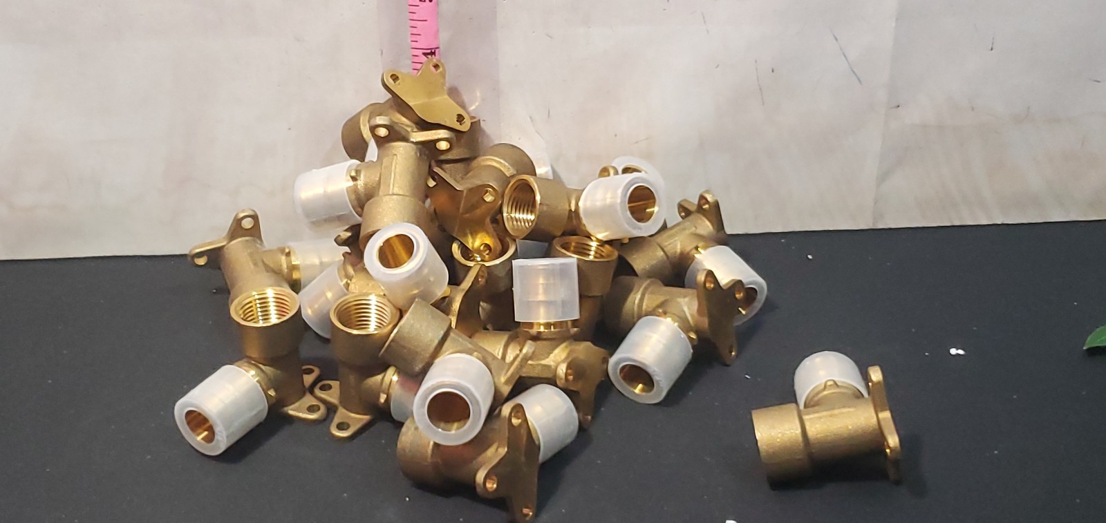 20)  Elbow Brass Expansion Fitting 1/2" Pex x 1/2" FIP , Pex-A Elbow f1960