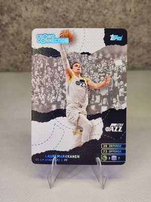 2025 Topps Match Attax Crowd Connection Lauri Markkanen # CC-LM Utah Jazz 