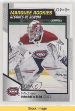 2020 Upper Deck O-Pee-Chee Update Marquee Rookies Michael McNiven #630 READ 0s9c