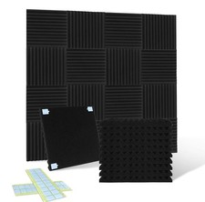 54 Pack Acoustic Foam Panels1 X 12 X 12Inches  noise absorption and reduct
