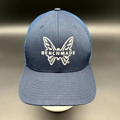 Benchmade Butterfly Hat Richardson 112 Mens Blue Embroidery Cap Mesh Snapback