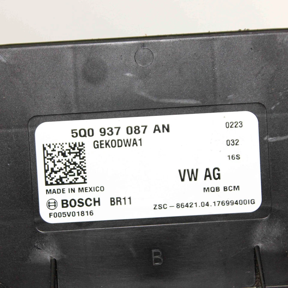 Centralina comfort VW GOLF VII 5G1, BQ1, BE1, BE2 5Q0937087AN 2.0 23534777 - Immagine 4 di 4