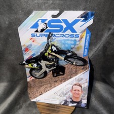 SSX Supercross #4 Ricky Carmichael Spin Master Dirt Bike Brand New Package 1/10
