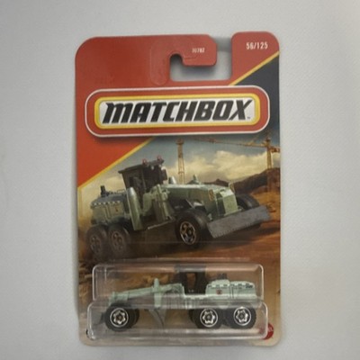 Matchbox Ground Grinder 1:64 Construction Vehicle Green Black Plastic Metal