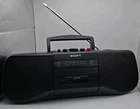 Sony CFS-B15 Portable AM/FM Radio Cassette-radio Recorder Fully Tested & Working