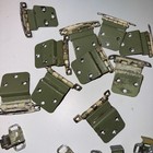 Vintage Cabinet Door Hardware Lot Avocado Green — photo 2
