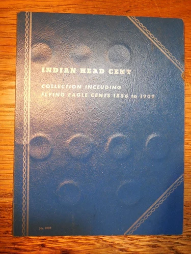 WHITMAN ALBUM FLYING EAGLE/INDIAN HEAD CENT COLLECTION 1857-1909 (39) COINS