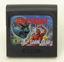 Shinobi + Shinobi II cartridges - Sega Game Gear