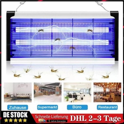 INDUSTRIAL ELEKTRISCHER INSEKTENKÄFER FLIEGEN MÜCKE KILLER ZAPPER 2 UV RÖHRE**