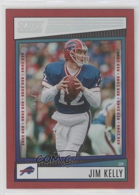 2022 Score Red Zone 5/20 Jim Kelly #269 HOF lz7