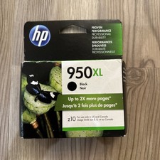 Genuine HP 950XL CN045AN Option 140 Black Ink Cartridge Exp 05/2019