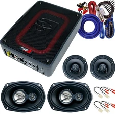 For 1994-2002 RAM trucks Cerwin Vega VPAS68 Subwoofer & Front-Rear Door Speakers