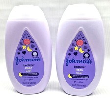 2 Johnson's Baby Bedtime Lotion with Natural Calm Essences Hypoallergenic