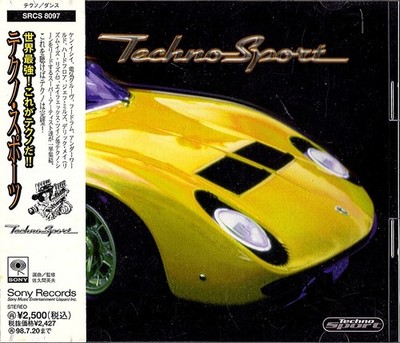 Japan Edit. V A Techno Sport CD with Obi SRCS 8097 Used