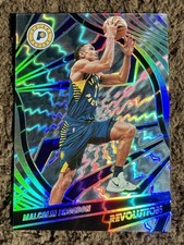 2021 Panini Revolution MALCOM BROGDON #94 Pacers /99 Lightning Parallel🔥MINT