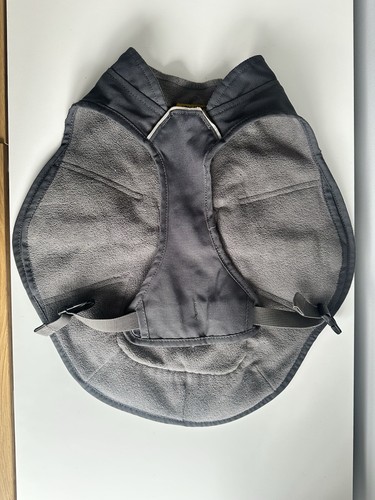 Ruffwear Grey Overcoat Fleece-Lined Utility Dog Jacket Coat Size XS Extra Small - Picture 2 of 5