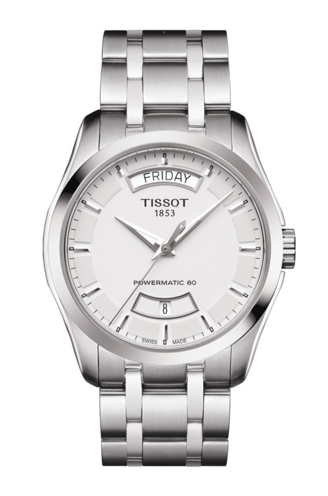 tissot day date chronograph
