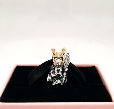 ORIGINAL PANDORA x DISNEY x MARVEL Loki Charm 762764C01