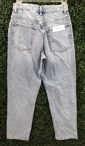 Zara Baggy Fit 6688/494 Straight Leg Light Blue Denim Jeans Women's Size 8 US 29 - Picture 2 of 11