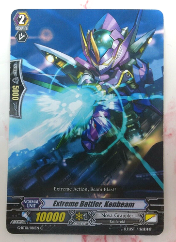 Cardfight!! Vanguard TCG Extreme Battler, Kenbeam G-BT01/081EN C - NM - Picture 1 of 2