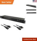 Power Conditioner Surge Protector 8 Outlets Ac Filtration for Audio Video Laptop