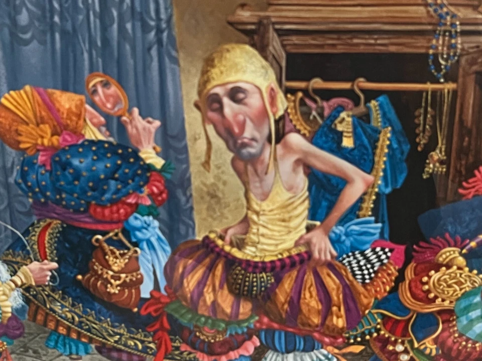 James Christensen "Getting It Right" 1993 Signed & Number Print w/COA, Framed - Image 2 of 4