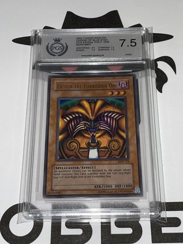 Exodia the Forbidden One LOB-124 NA Ultra Rare PGS 7.5 YUGIOH - ( PSA / BGS ) - Bild 2 von 4